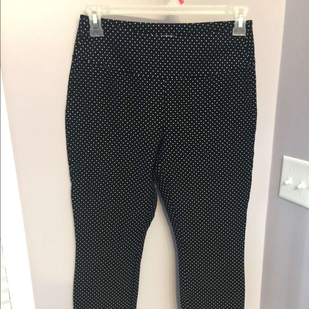Cabi 5174 cropped black/white polka dot nwot 4